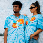 SPACE JAM BLUE SWIRLED TIE DYE (LIMITED EDTION)